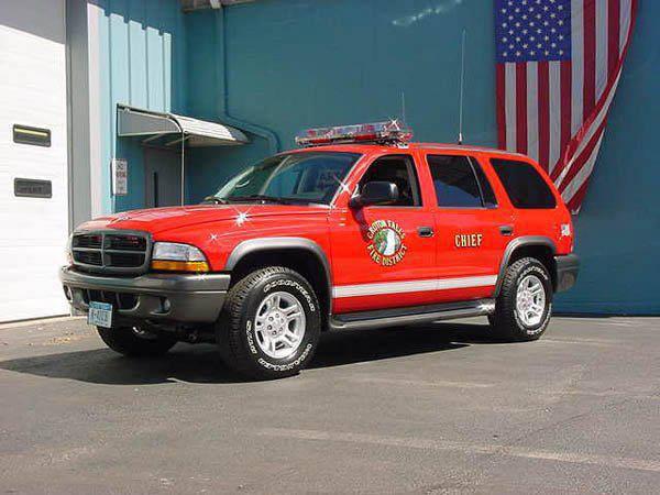 Former Chief's Car; 2002 Dodge Durango/Gowans Knight in service between 2002-2011 